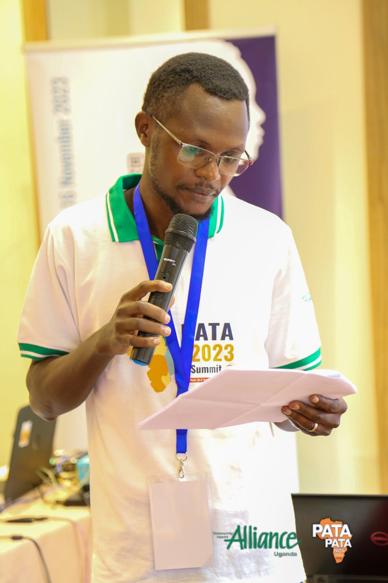 CHAUganda's tweet photo. Day 2 of #PATA2023Summit aimed at unveiling the power of youth as change-makers! The focus on "Youth as Change Makers and improving the quality of life for people living with HIV" brought forth inspiring insights. Let's continue championing positive change together! @teampata https://t.co/1IiJROGFKg