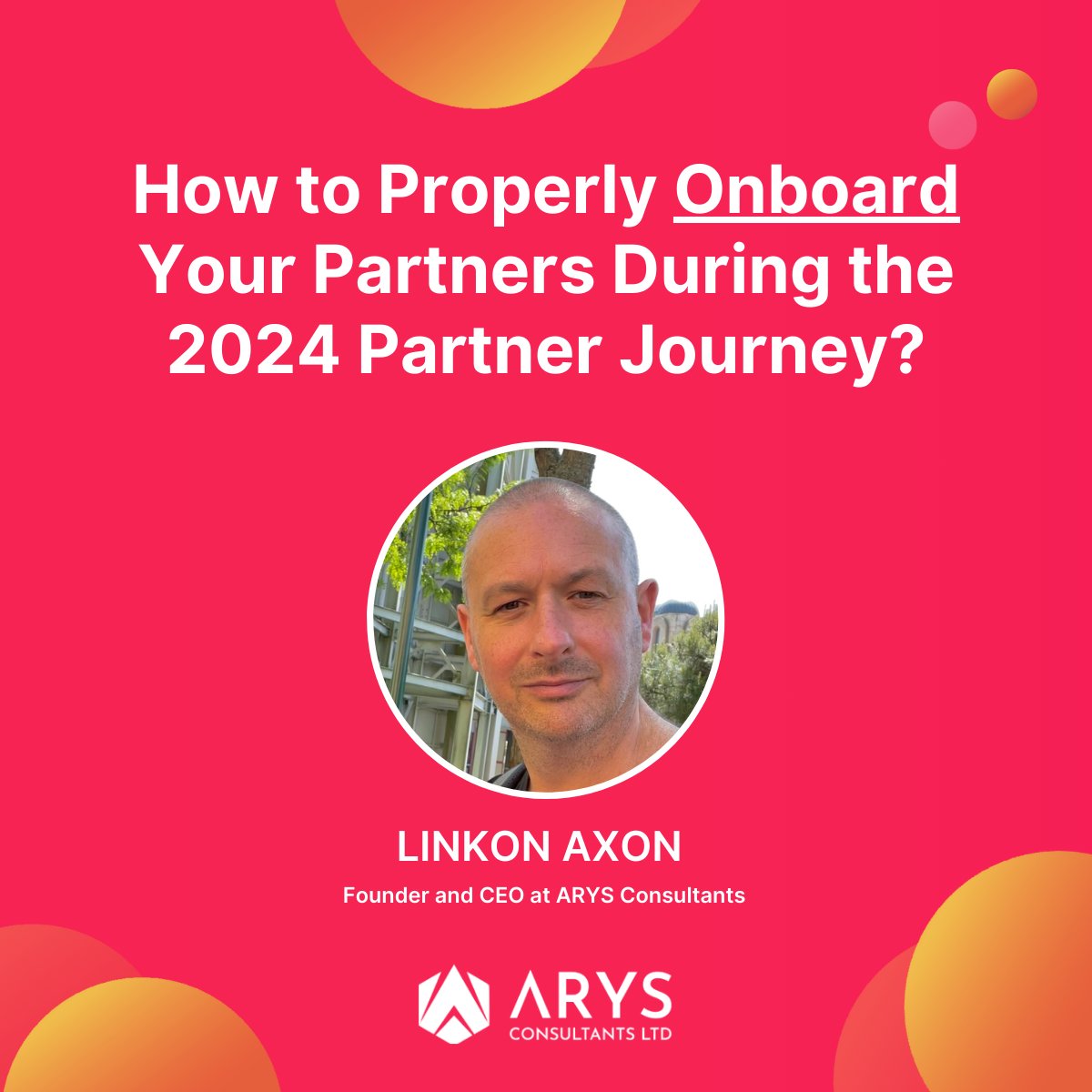 Onboard is the heart of the #PartnerJourney, setting the stage for future collaboration.  

It gives partners a comprehensive understanding of your business and tools for success. 🤝

Hear Linkon's insights for crafting the perfect Onboard stage in 2024: bit.ly/40ECg8G