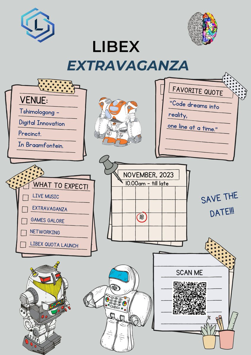 🚀 Join us on Nov 18th for a collaborative extravaganza! Connect, create, and witness the launch of Quota. Your presence powers this event! RSVP now and let's make history together! 🎉 #Libex #Coding #innovation