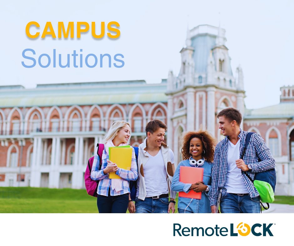 remotelock_eur's tweet image. Manage every doorway and lock across complex campuses.
Allow secure access for lecturers and students, set up schedules for support staff and manage visitors effectively.

Contact us to discuss complex #smartlock management.

#campus #sitesecurity #emploeesecurity #accesscontrol