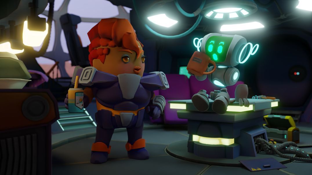 terratorialgame's tweet photo. Harriet and R4NN3R enjoying a morning brew and a moment of peace before the chaos of the day. No one tell R4NN3R their mug is empty they like to pretend!
#3Dmodel #Terratorial #terratorialgame #rtsgame #realtimestratagygame #gameart https://t.co/arZzImpOZ7