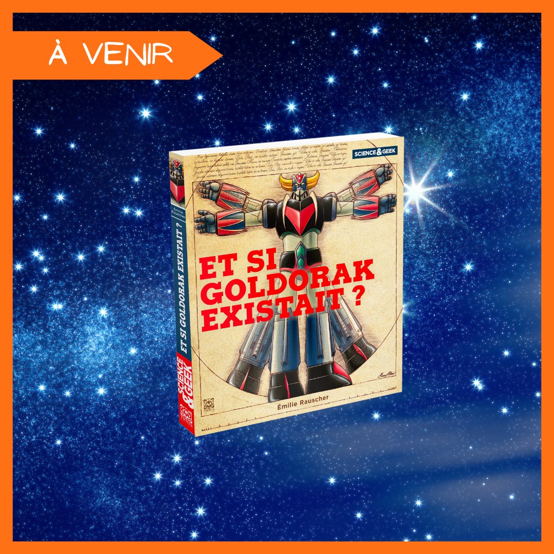 Nous allons nous poser la question suivante : et si Goldorak existait vraiment ? 🤔
Voici l'aventure dans laquelle nous vous embarquerons dès le 22 novembre prochain !

#goldorak #ynnis #ynniseditions #gonagai #toeianimation