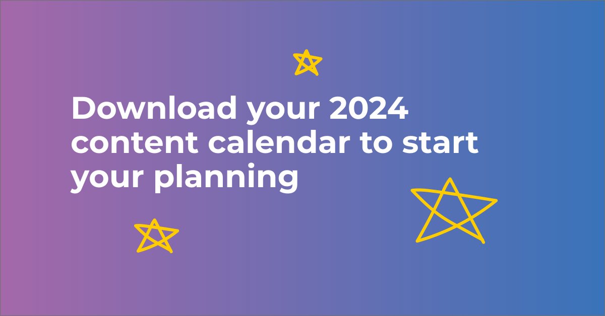 Started planning your #content for 2024 yet? It can be daunting looking at a whole year ahead of you. That’s why we’ve pulled together a #ContentCalendar full of key dates to help you get started with planning for next year 🗓️ Download your copy 👇 ab-uk.com/latest/2023/11…