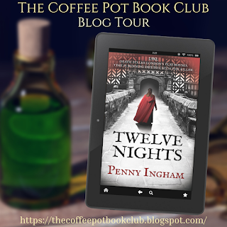 swiftstory's tweet photo. Spotlight on Twelve Nights by Penny Ingham  #Crime #MurderMystery #CoffeePotBookClub #Tudor @pennyingham  https://t.co/n06cr1gpIY https://t.co/oA7ZLuj1yp