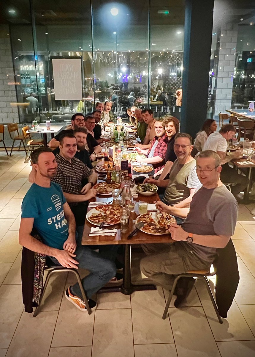 wessexit's tweet image. Fore! ⛳ Work social time! We had a tee-rrific time at @GLOBALLS_, followed by a delicious meal at @PizzaExpress! 🍕🍝

Quality time outside of work ensures a happy and well motivated team! 😁

#WorkSocial #TeamFun #WorkHardPlayHard #WorkEvent #SocialEvent #GLOBALLS #PizzaExpress