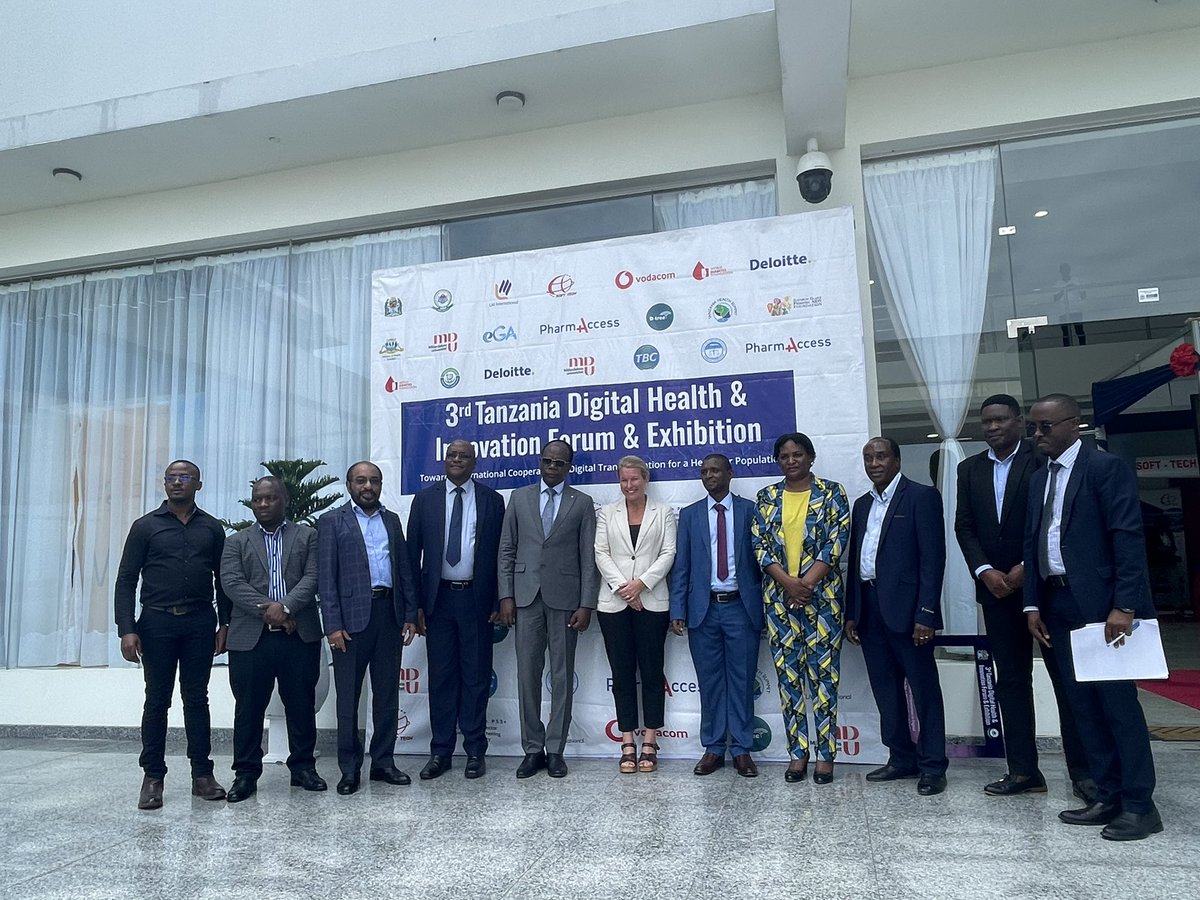 Day3 of the #Tanzania digital health and innovation forum. 
Speaking now is Dr Faustin Ndungulile, member of parliament, urging the government to leverage the cooperation with private sector and development partners.
#digitalhealth #quadruplehelix 
<a href="/MafoleGloria/">gloria mafole</a> <a href="/lminternationa1/">LM International</a>