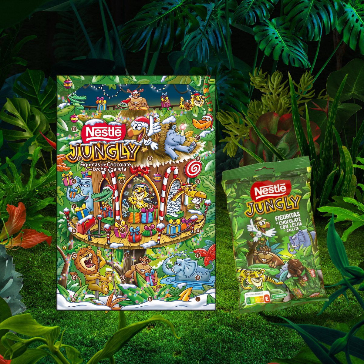 CarrefourES's tweet image. 📢 SORTEO #JunglyCRF📢
¿Quieres ganar un pack de @chocolatenestle Jungly?🎄🍫

💚RT y da Like a la publicación
😉Comenta usando el HT #JunglyCRF y mencionando a un amigo

Incluye:
🗓️Un calendario de adviento
🐘Una bolsa de figuras

🐯🐒bit.ly/3SdRFuy🦒🦜