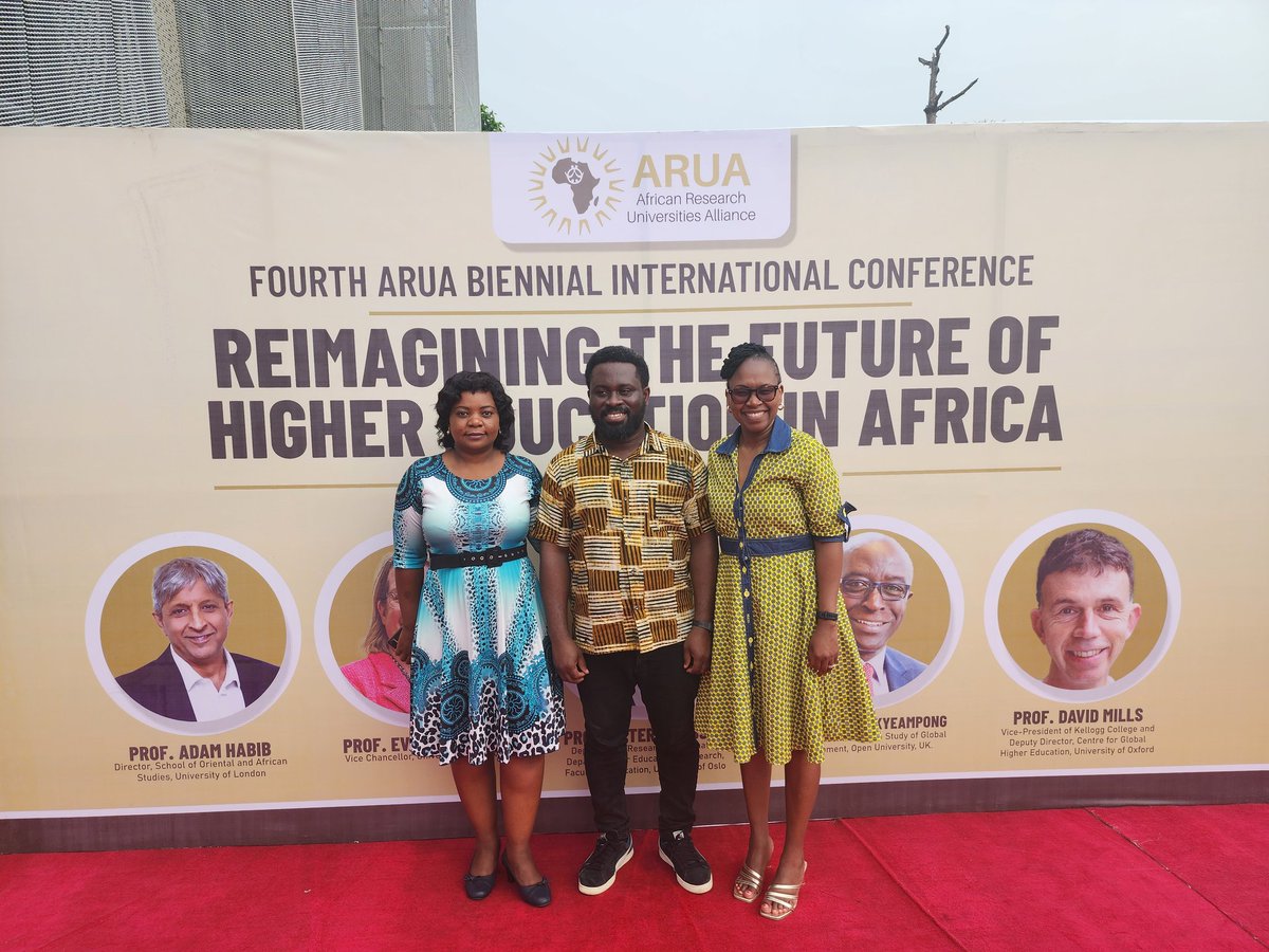 ColletaGandi's tweet photo. Reimagining the future of higher education in Africa at the @ARUA_News Fourth Biennial Conference https://t.co/B1PEocHF4z