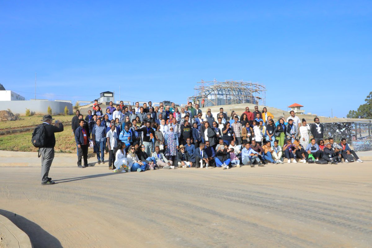 ssgi2022's tweet photo. The Entoto Observatory & Research Center was visited by the participants of the 386th IAU Symposium hosted by Ethiopia. experts from d/t countries are participating & a visit to the Ento Observatory Research Center is part of the program.#SSGI #IAU386 #EAROAD ##ESSS #LandofOrigin https://t.co/C2MyMEePK4