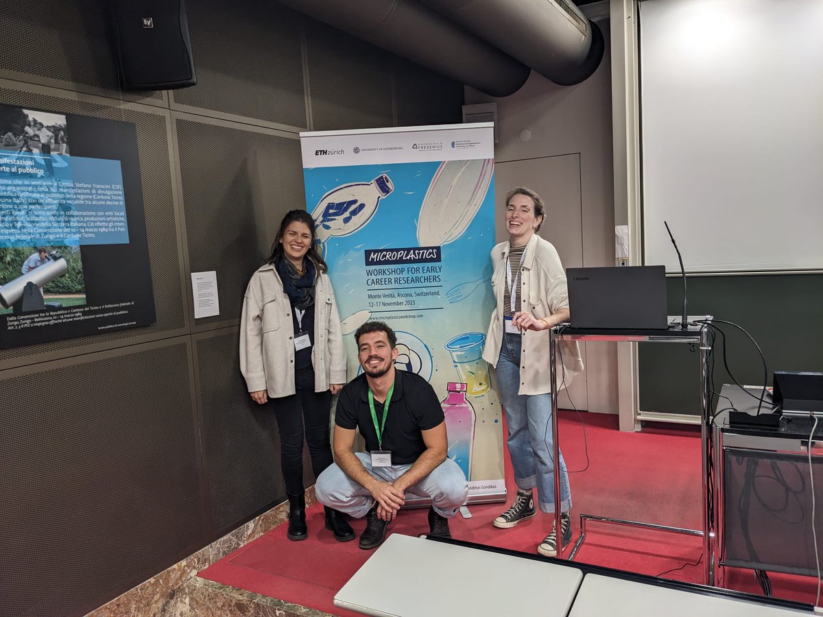 Soplas (@soplasitn) on Twitter photo #SOPLAS representing <a href="/MicroplasticsW/">Microplastics Workshop</a> this week. Loving the conversations and presentations given so far!
<a href="/DaviMunhoz10/">Davi Munhoz</a> <a href="/giovanapfm/">Giovana Prado</a> <a href="/EliseQuigley2/">Elise Quigley</a> #SOPLAS representing <a href="/MicroplasticsW/">Microplastics Workshop</a> this week. Loving the conversations and presentations given so far!
<a href="/DaviMunhoz10/">Davi Munhoz</a> <a href="/giovanapfm/">Giovana Prado</a> <a href="/EliseQuigley2/">Elise Quigley</a>