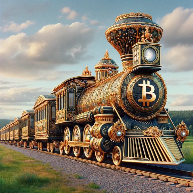 AjaySharma01004's tweet photo. Seize the opportunity; hop on board the #Bitcoin express before it departs!#BitcoinGoldrush
#CryptoCraze
#BitcoinBoom
#DigitalGold
#BTCRevolution
#BlockchainBull
#CryptoKing
#BitcoinBulls
#SatoshisLegacy
#HodlOnBitcoin https://t.co/sP8orFU3Xh