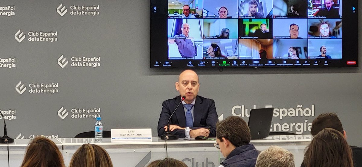 Club Español de la Energía (@enerclub) on Twitter photo #EducaEnergia #Almacenamiento
Desde <a href="/BatteryPlat/">BatteryPlat</a> su presidente, Luis Santos Moro nos muestra la situación actual y las perspectivas del almacenamiento con baterias, en sus distintas variedades #EducaEnergia #Almacenamiento
Desde <a href="/BatteryPlat/">BatteryPlat</a> su presidente, Luis Santos Moro nos muestra la situación actual y las perspectivas del almacenamiento con baterias, en sus distintas variedades