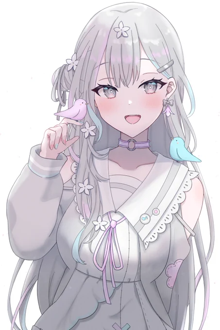 新衣装可愛すぎる…!!#はねやすみ 