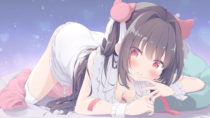 れいきら!(#reikira_yutube)さんのASMR配信のLive2Dイラストをお仕立てさせていただきました目などの差分もあって可愛い配信画面になっていました! 