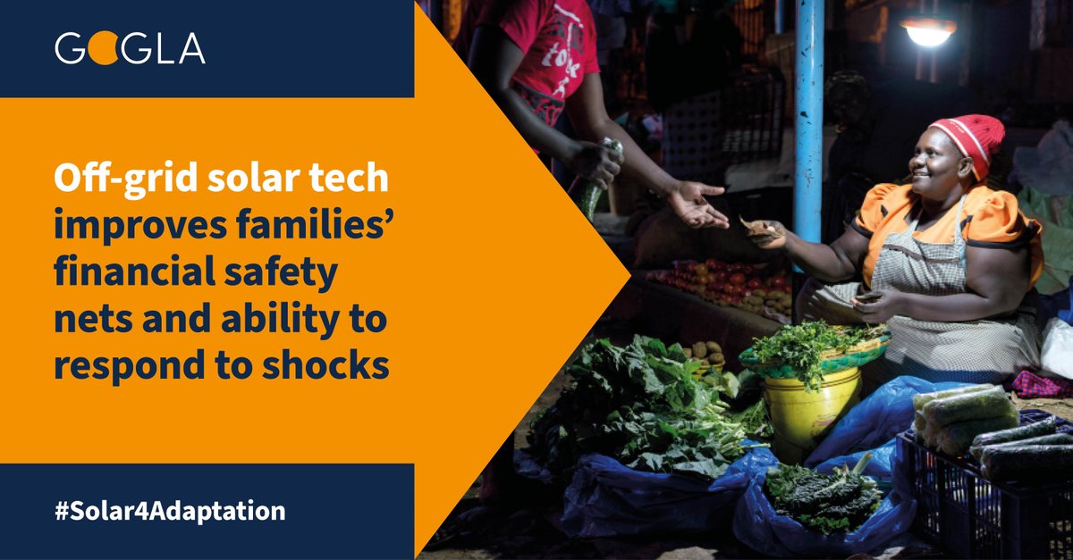 MasungaTech's tweet image. 💡How does #offgridsolar enable #climate resilience and green growth?

Discover it ⏬

gogla.org/reports/poweri…