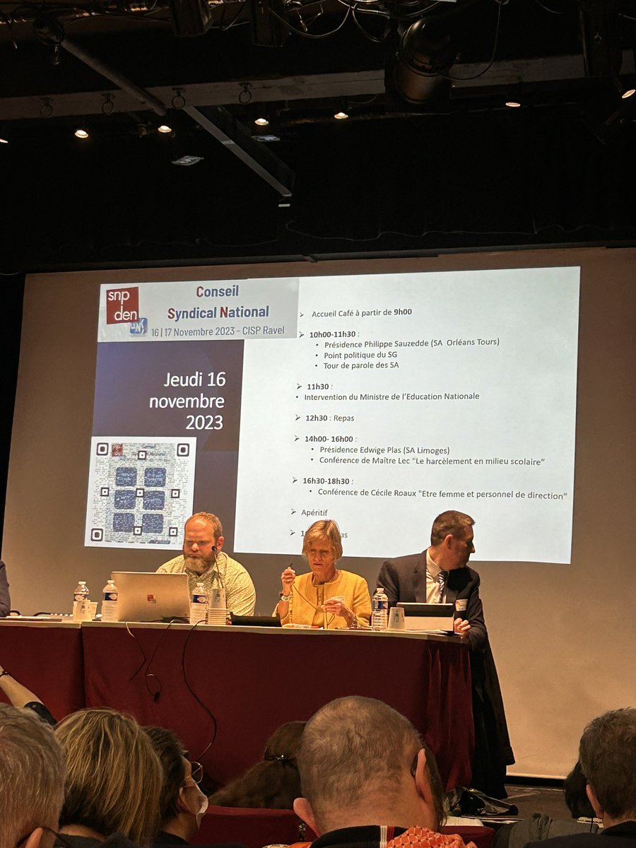 Ouverture du #CSN <a href="/snpden/">SNPDEN-UNSA</a> par <a href="/BrunoBobkiewicz/">BOBKIEWICZ</a>,
Des exigences renouvelées et des négociations qui doivent aboutir: 
👉 conditions de travail  
👉rémunération 
👉 mobilités 
un #CSN pour tracer les voies de réflexion et de progression pour les prochaines années.