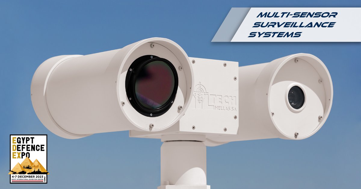 MiltechH's tweet photo. Unleash possibilities with our SUR Series! 

Empower yourself with the freedom to customize your land and sea multi-sensor camera system. 

Join us at EDEX - Egypt Defence Expo 2023, New Cairo, Dec 4-7, to explore our camera system suites. Your Vision, Our Commitment!  #EDEX2023 https://t.co/k2gfc6zRqP