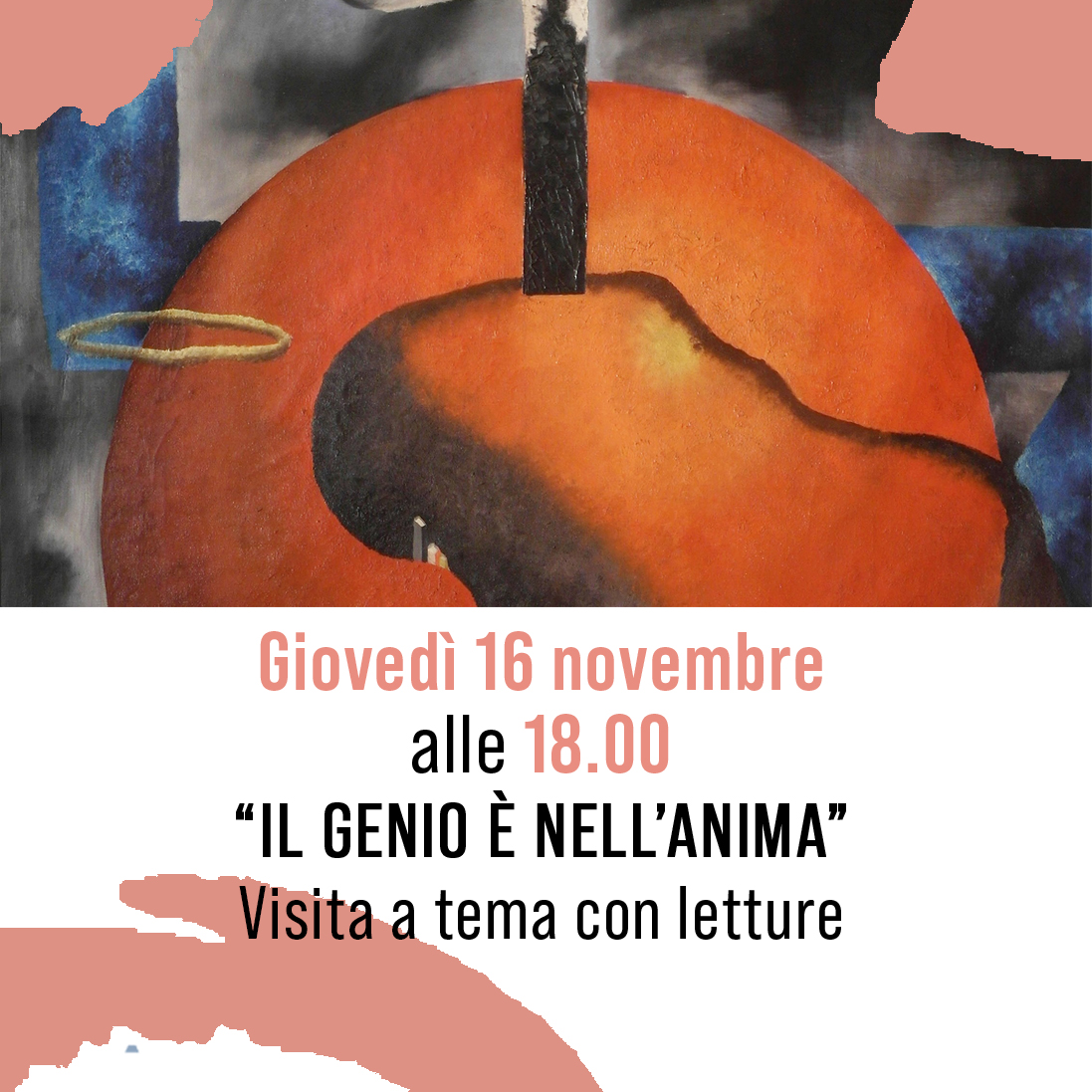 STASERA ALLE 18! “IL GENIO È NELL’ANIMA”. Visita a tema con letture.
PRENOTAZIONE OBBLIGATORIA.
Per info e costi: 011 837 688 int. 3 oppure biglietteria@fondazioneaccorsi-ometto.it
#dacasoratiasironi