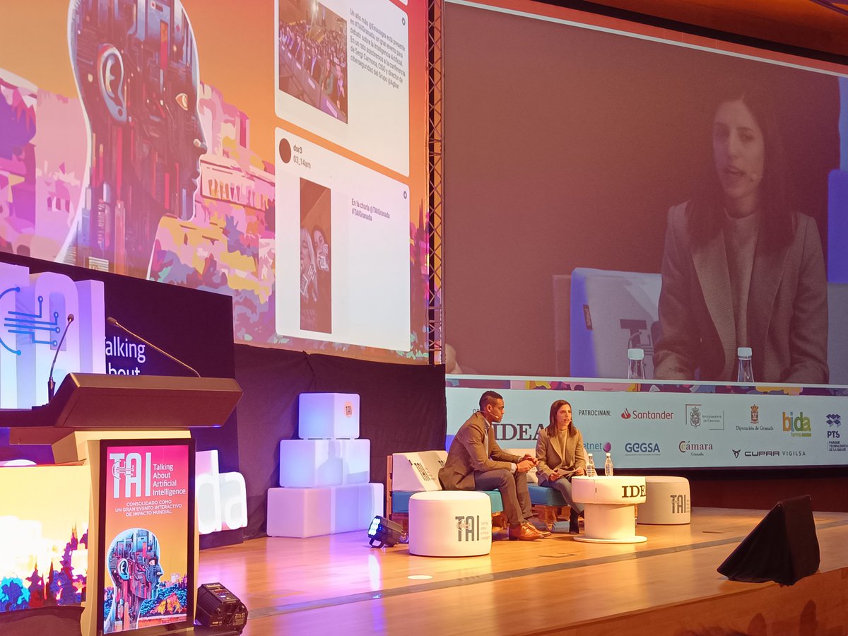En un mundo globalizado en el que la era digital está más que asentada en nuestra cotidianidad, llega una nueva etapa que ha venido para quedarse: La INTELIGENCIA ARTIFICIAL...¿Herramienta? ¿Aliada? ¿Enemiga? ... Hablamos sobre ello en #TAIGRANADA <a href="/eigcampus/">EIG Campus</a> <a href="/ideal_granada/">ideal_granada</a>