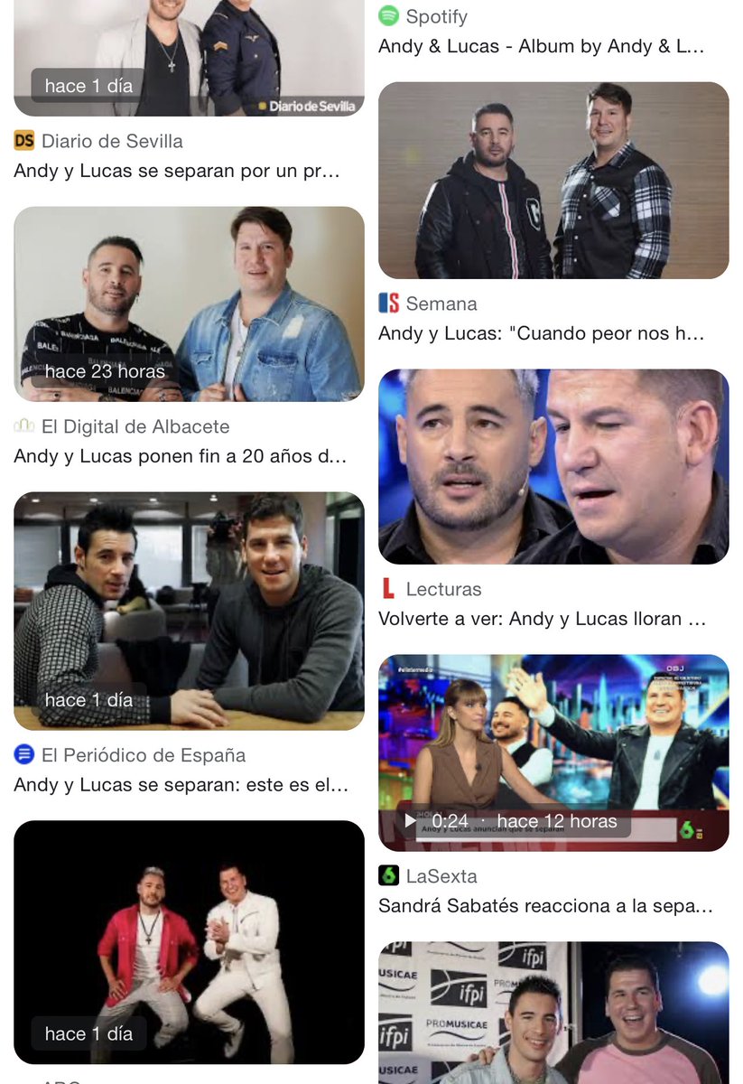 Pensad lo que queráis, pero con todo el revuelo de la separación de Andy y Lucas yo acabo de descubrir que en las fotos siempre posan POR ORDEN DE NOMBRES. SIEMPRE. La respuesta estaba ahí y muchos no supimos verla.