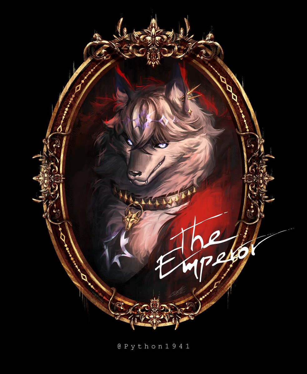 Python_1941's tweet image. 🐺👑
ภาพคุณหมาป่าใส่กรอบทอง
#DariasArt #PixelaDestiny