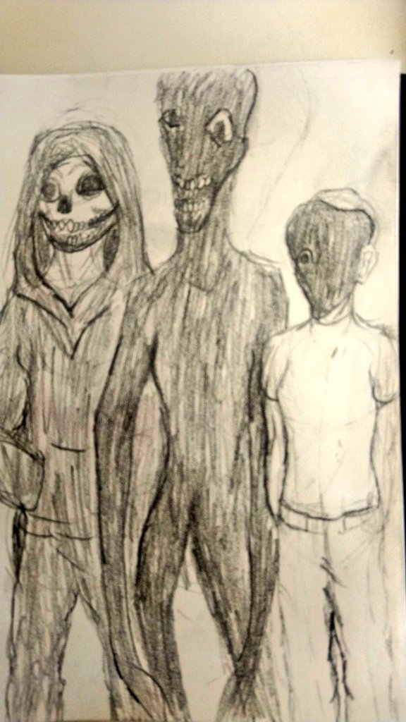 justpain50's tweet photo. Mimic,Alternate and Thalasin Man #fanart #themandelacatalogue #vitacarnis #bluechannel #analoghorror #sketchart #mandelacatalogue #mimic #thalasinman https://t.co/53TQNjYRUw