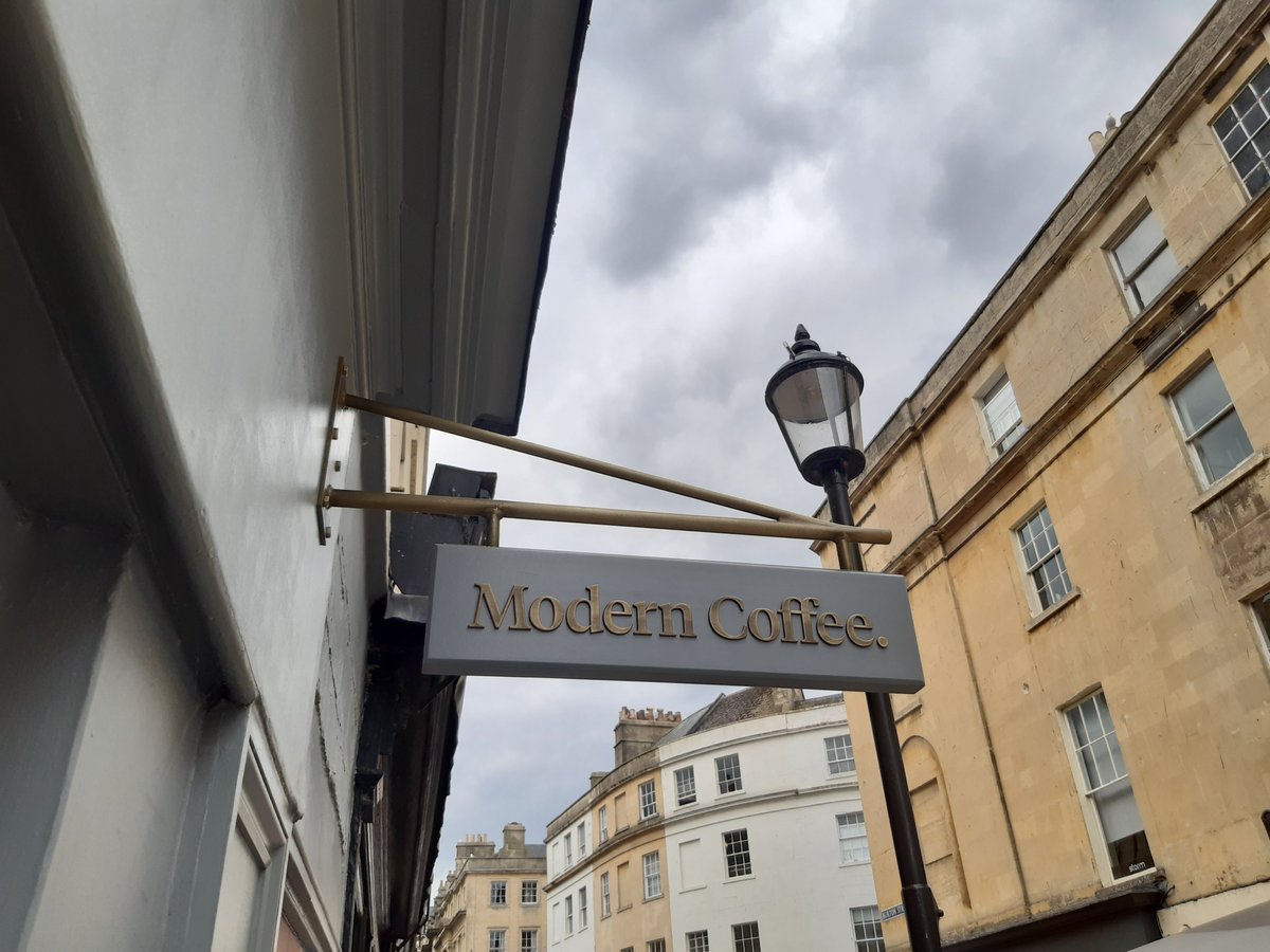 ams_signs_ltd's tweet image. Beautiful Bath where we installed antique brass letters, projecting sign and internal wayfinding signage for @watchhouse_uk #signage #brassletters #projectingsign #wayfinding #historicbath #coffee