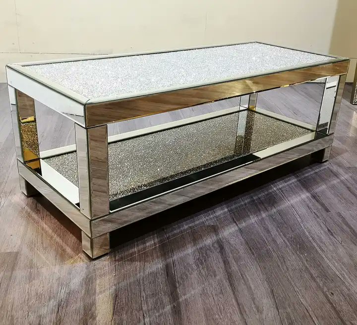 Coolbang617986's tweet image. Modern Crushed Diamond Mirror Furniture 2 Layer Silver Luxury Multifunctional Mirrored Coffee Table.
#CrushedDiamondFurniture #MirroredCoffeeTable #ModernDesign #LuxuryLiving #SilverFurniture #MultifunctionalTable #HomeDecor #InteriorDesign #GlamorousInteriors #ContemporaryDesign