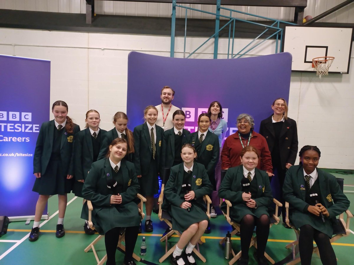 Yesterday was a great morning at Upton Hall. It was a privilege to host The BBC Bitesize Careers Roadshow . Yrs7 -10 have heard from some amazing local people talking about their careers. bbc.co.uk/bitesize/caree… @chocolatecellar @kristiegarlandphoto @bbcgetin