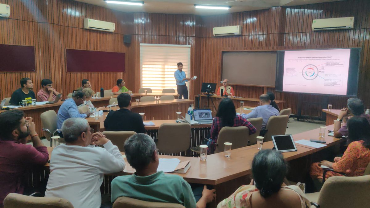 farmincomes's tweet photo. We have sessions going on to discuss "Farming agroecological transitions" to understand farming undergoing changes by ensuring sustainabilty, chaired by Dr Richa Kumar and Prof C Shambu Prasad.
@asaxena87 @shambuprasad @socialAnkit @DuttaDeborah https://t.co/Az9Gttqsii