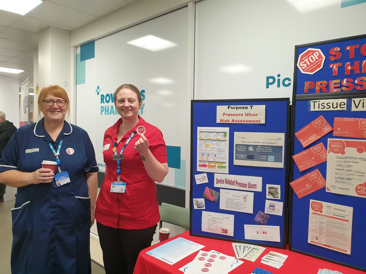 #everycontactcounts during #stopthepressure week 🗨 🤝😁 Thank you to all our patients and  @CHFTNHS @EnhanceCareCHFT 
staff for visiting our stands ⭐⭐