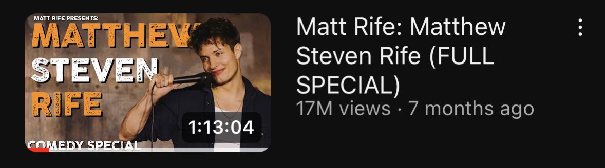 Matt Rife tweet media