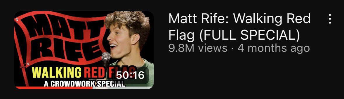 Matt Rife tweet media