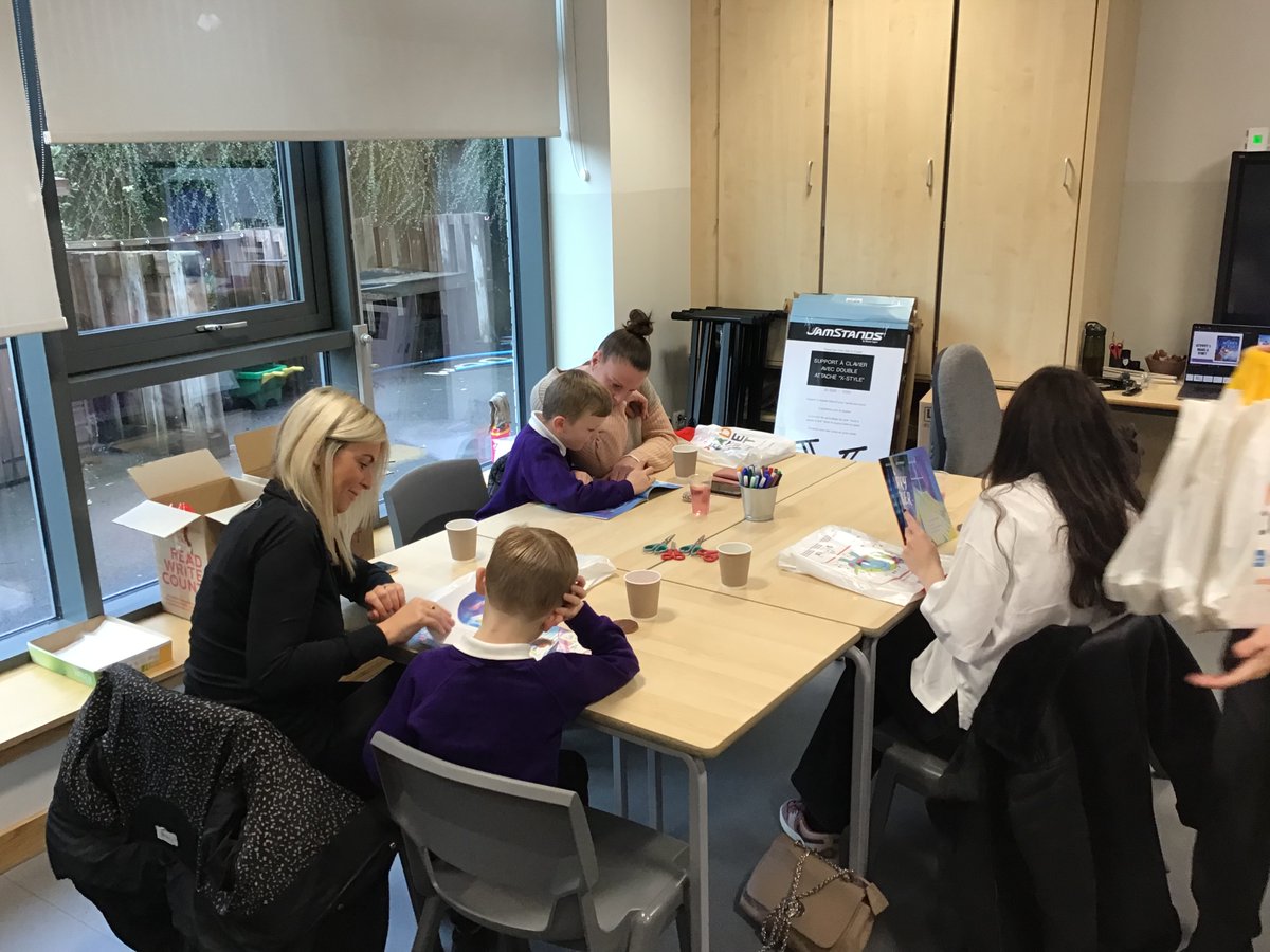 TollbraePS's tweet image. Games and Grub with some of our Primary 3 pupils and parents, introducing this year’s #ReadWriteCount books and activities. @scottishbktrust