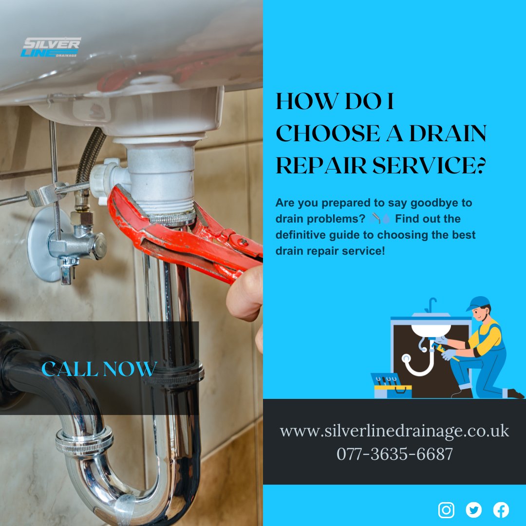 SilverLDrains's tweet image. Explore the latest technological advancements in drain repair services. From trenchless repairs to innovative camera inspections, find out how cutting-edge technology can make the process efficient and less invasive.  #LocalServices #DrainTech #ChooseSmart