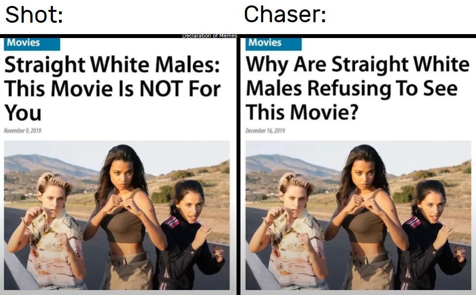 One of the biggest whitepills has been watching woke movies completely bomb and lose tons of money

People are rejecting this garbage