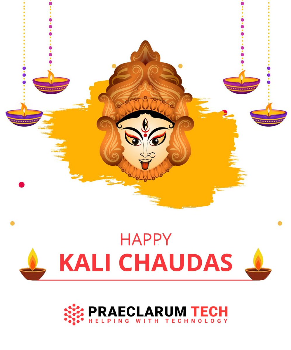 Praeclarum_Tech's tweet image. Wishing everyone a Happy Kali Chaudas! 🌑✨

May the divine light of Goddess Kali illuminate your path, and may this auspicious day bring triumph over darkness in your life.

#kalichaudash #FestivalGreetings #lightoverdarkness #praeclarum_tech #happydiwali #festivevibes