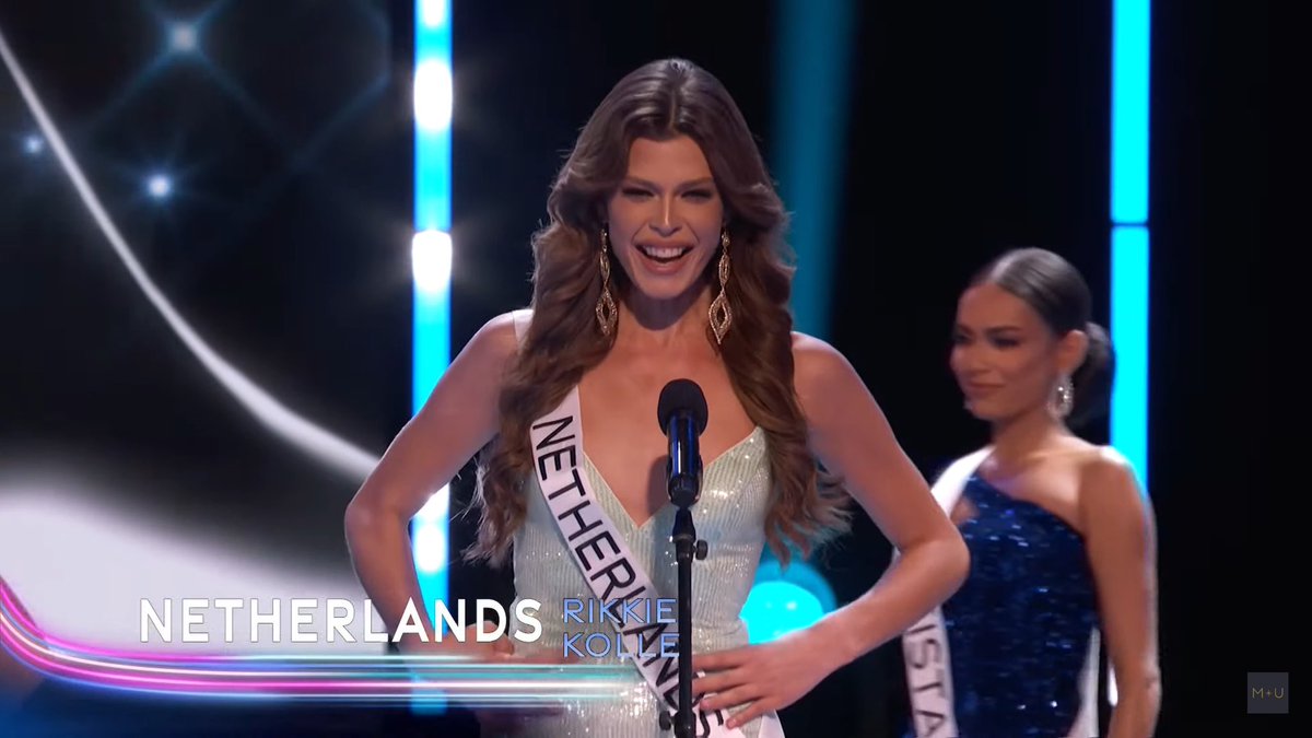 ABSCBNNews's tweet photo. TRANS POWER! 🏳️‍⚧️

Netherlands' bet Rikkie Kollé and Portugal candidate Marina Machete make 'herstory' as Miss Universe features two trans women candidates for the first time.

(Courtesy: IMG Universe, LLC dba and MISS UNIVERSE,LLP) https://t.co/UdTX7DyUQC