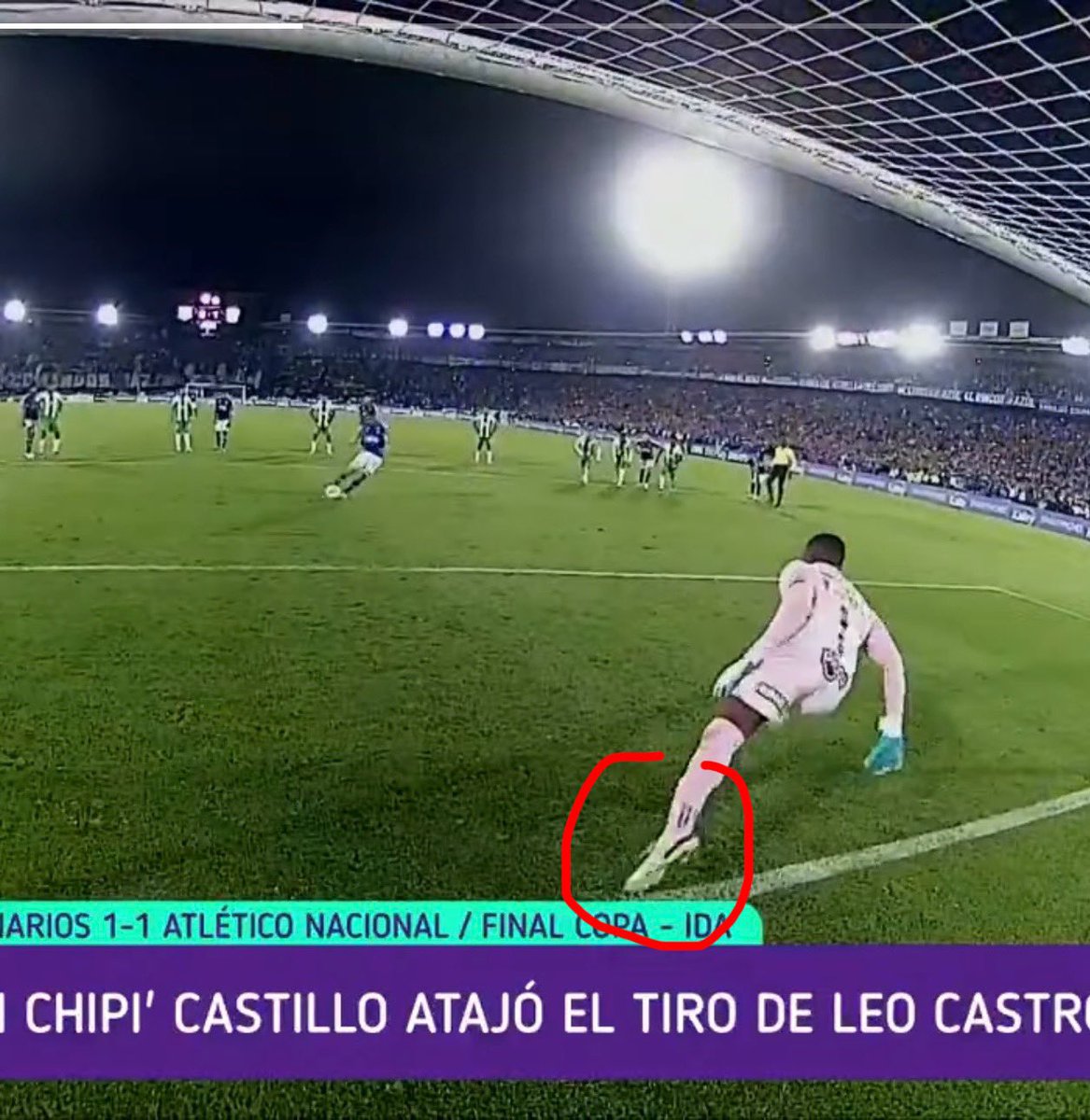 Un chiste lo que pasó en el partido de hoy…