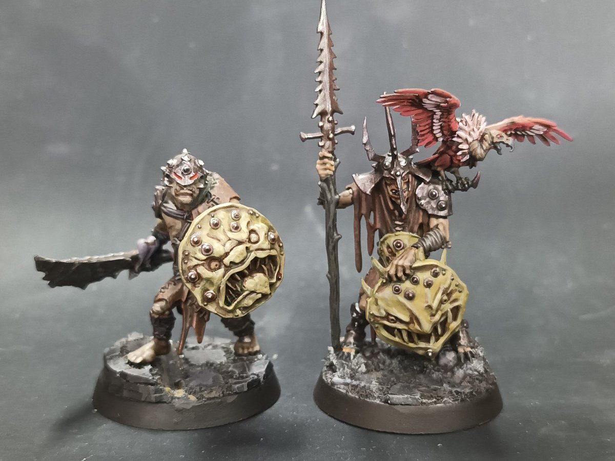 Amoeba_Bait's tweet photo. Now that these orruks are on their bases, I've got my first four fellows finished!

Only two to go. 

#PaintingWarhammer #WarhammerCommunity #Warcy #Mordheim https://t.co/c9POWaRmNR