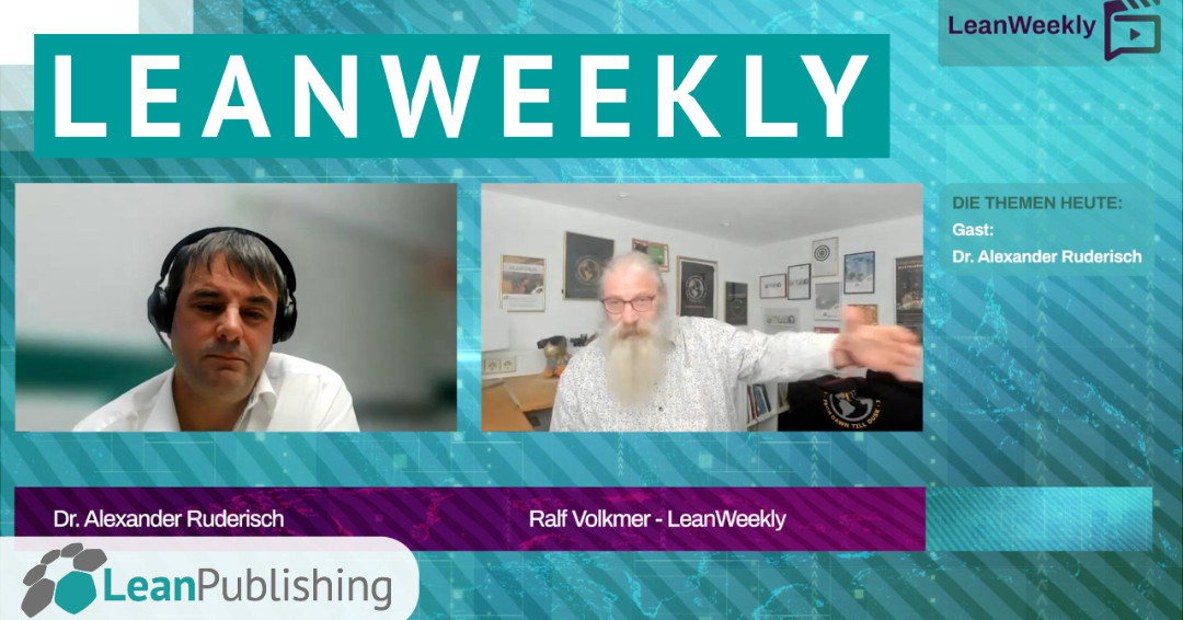 LeanKnowledge's tweet photo. Zu Gast in der 19. Ausgabe von #LeanWeekly war Dr. Alexander Ruderisch, Technischer Direktor bei der bei der AGROLAB GROUP. https://t.co/ODe4wVlYpN https://t.co/B6vrsd55GG