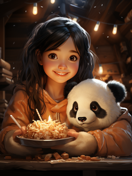 #ChineseFestival Minor Snow丨 Nothing can compare to have a warm dinner with families in a snowing day. 🐼❄️👪
#AIGC #AiArtwork #Midjourney #Panda #Pandas
