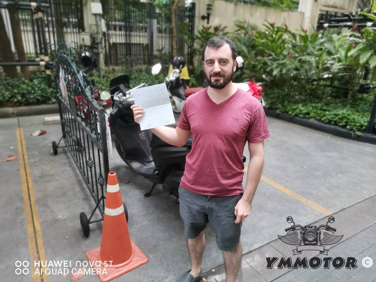 YMMotor168's tweet image. Registration Service Nationwide 🇹🇭
Name transfer completed ✌️
Thanks Phil for choosing our service 🙏
#YMMotor #RegistrationService
