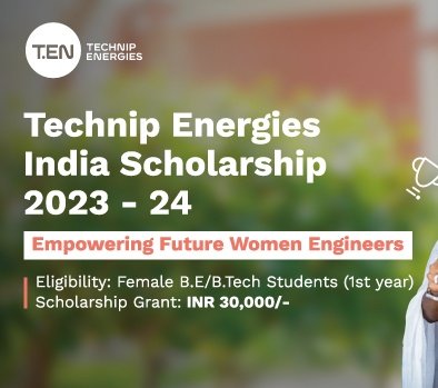 #Scholarship for first-year Girl Students of B.E./B.Tech. (Chemical, Electrical, Civil, and Mechanical Engineering) programme or Courses.
- Family Annual Income <4 lakhs, 
- Benefits : ₹30,000, 
Apply before Dec 31 at
buddy4study.com/page/technip-e…