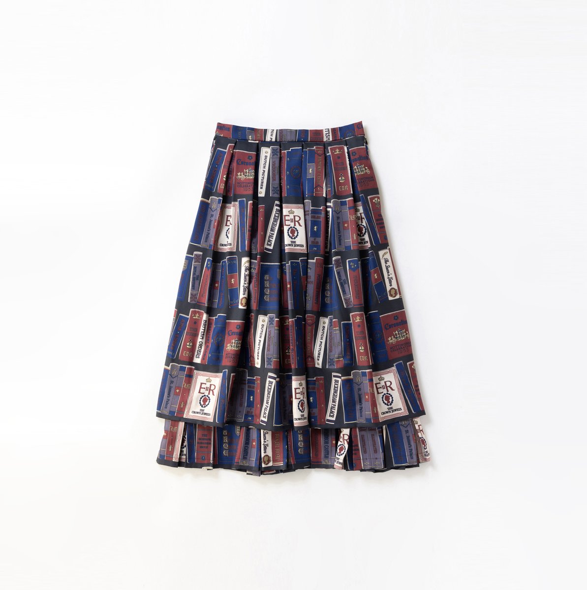ジェーンマープル】2023AW□Royal libraryタックスカート♪新品