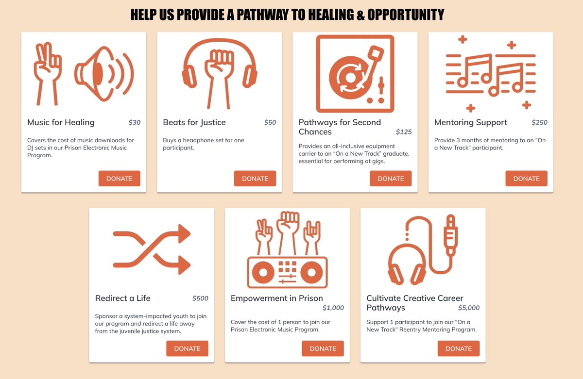🔈 Give a whaa?!? 🎵 Ahead of #GivingTuesday please to donate to <a href="/igiveabeat/">Give a Beat</a> - stop #massincarceration in America! Provide pathways to careers in music! Give hope to a new gen of artists!
