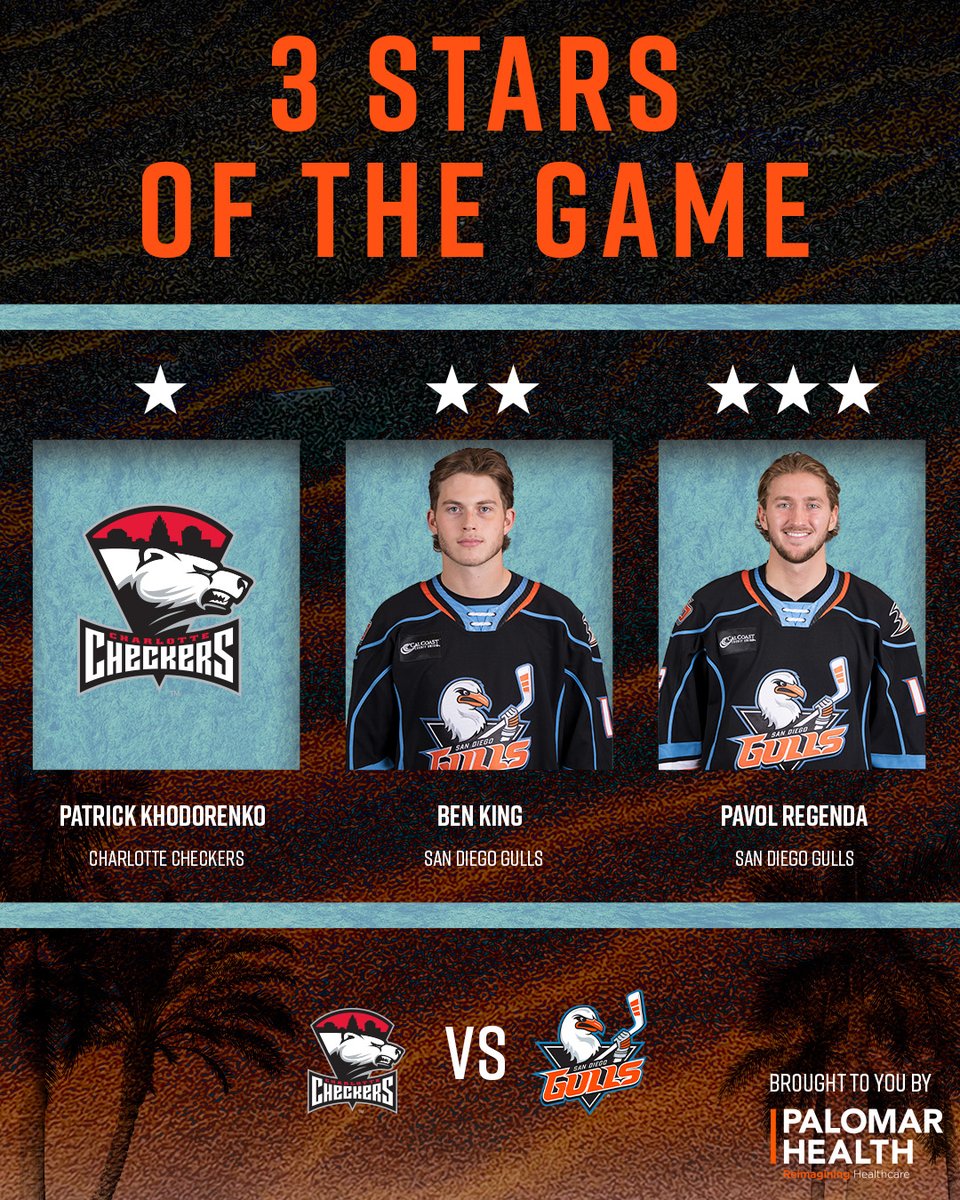 SDGullsAHL's tweet photo. We really wanted that first star tonight 😧

#LetsGoGulls | #CLTvsSD https://t.co/TB1Og2H1zJ