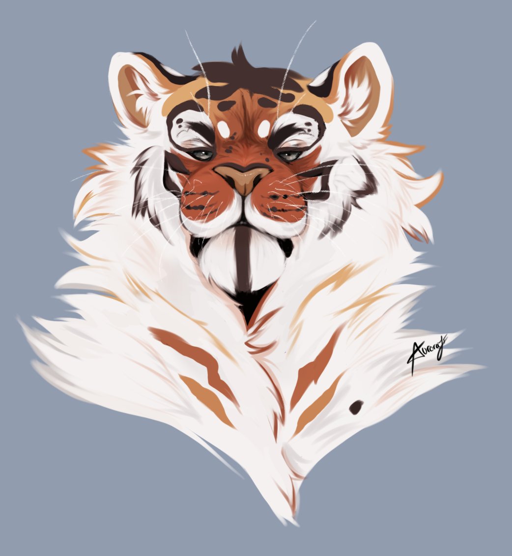 AuroraBlob's tweet photo. @Kitchiki I mostly do headshots rn, but it's still art^^ https://t.co/9KPJBchtHx