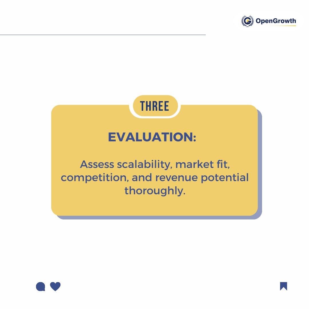 opengrowth_'s tweet photo. 🚀 Crafting Startup Success: Ideation, Validation, and Evaluation 🚀

 #StartupEssentials #dream #startup #businesscoach #experts #resources #blog #courses https://t.co/txy90W3Da2
