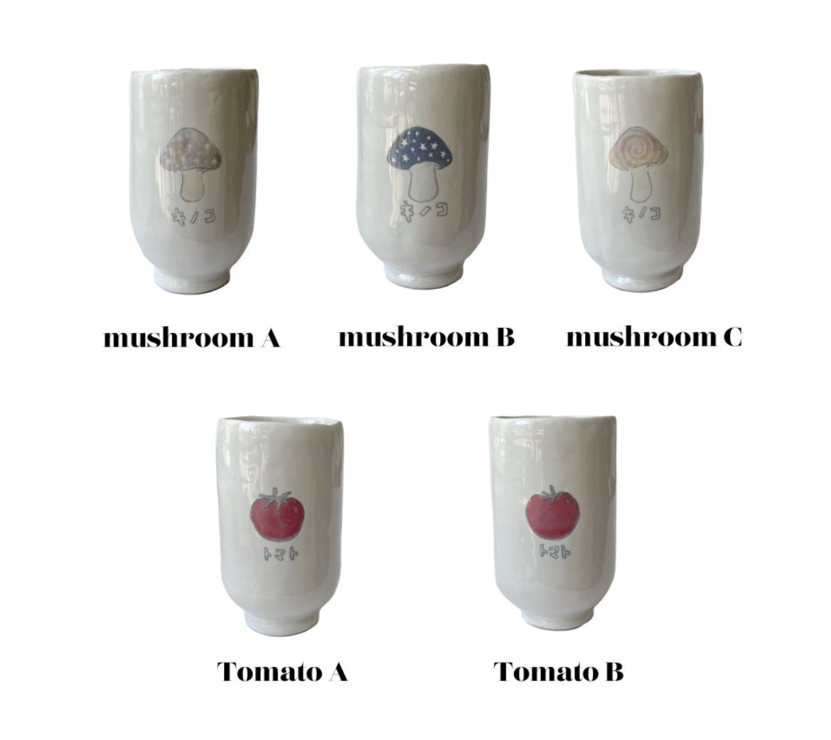 breeze_ceramic's tweet photo. 스마트스토어에
기묘한 독버섯 그리고 그냥 토마토 컵이 업데이트 되었어요 🍅🍄 https://t.co/R3pKRWKeUK